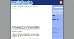 Desktop Screenshot of bedsocks.org